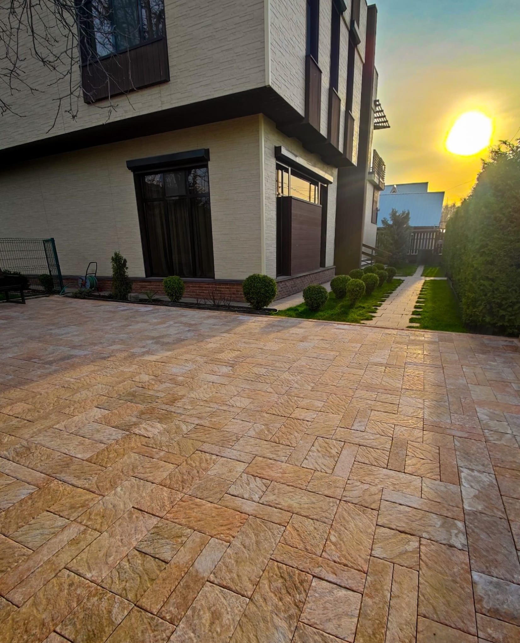 Пример укладки брусчатки 2