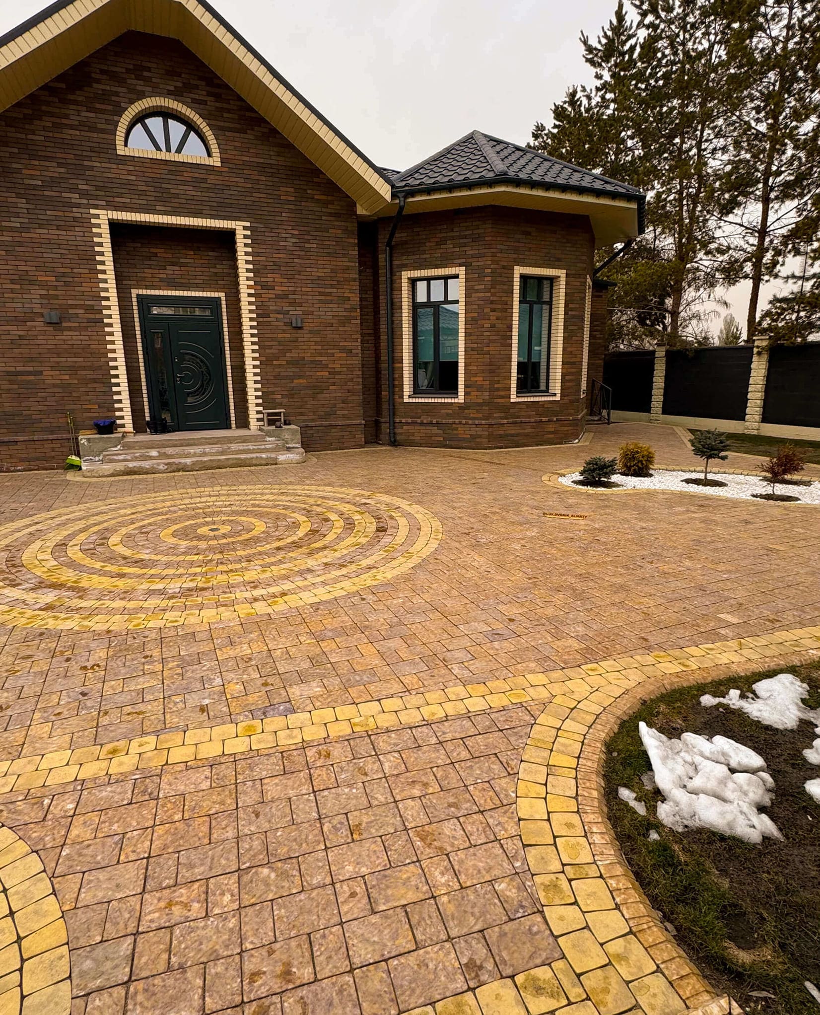 Пример укладки брусчатки 4